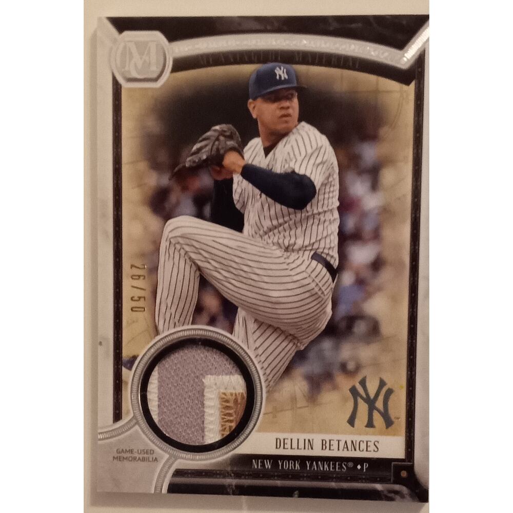 2018 Museum Collection Meaningful Material Relics 26/50 Dellin Betances Patch